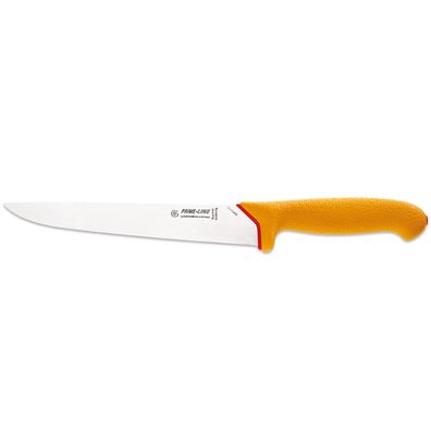 Giesser Stechmesser 21 cm mit gerader Klinge spitz zulaufend gelb