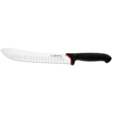 Giesser Zerlegemesser 24 cm schwarz abgerundete Kullenschliff-Klinge
