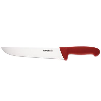 Giesser großes Schlachtmesser 24 cm mit starker breiter Messerklinge rot