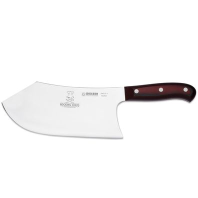 Giesser PremiumCut Hackmesser 22 cm Butcher No 1 mit extra breiter Klinge Micarta Hol