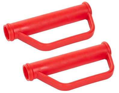 2 x Sicherheitsgriffe für Sackkarre 25 mm rot