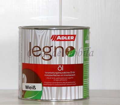 Möbel-Öl LEGNO 750ml Holzöl Pflegeöl weiß