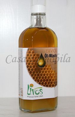 LIVOS Öl-Wachs BIVOS 250ml Möbelöl Möbelwachs farblos