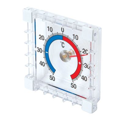 Innen-/Außen-Klebethermometer -50 bis + 50 °C