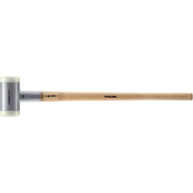 HALDER Supercraft Vorschlaghammer Ø 100 mm rückschlagfrei mit Hickorystiel 7 kg