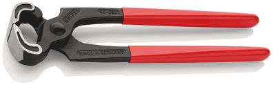 KNIPEX 50 01 250 Kneifzange 250 mm Ø 2,2 mm schwarz atramentiert poliert mit Kunst