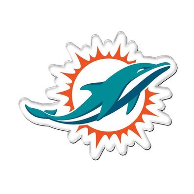 NFL Magnet Miami Dolphins Premium Logo für Kühlschrank Wincraft 032085206572