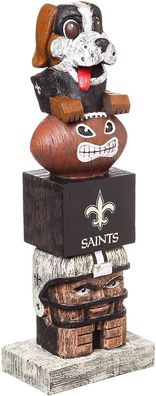 NFL Tiki Totem Pfahl New Orleans Saints Statue Football