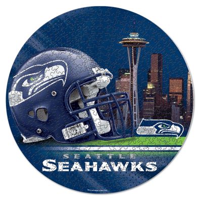NFL Seattle Seahawks rund Puzzle Football 500 Teile pcs 51cm