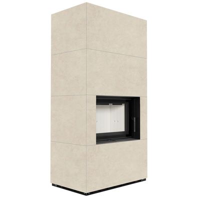 Kaminbausatz KRATKI FLOKI BOX 8 kW Ø 160 Quarzsinter FOKOS SALE