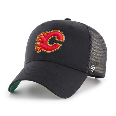 NHL Calgary Flames Cap Basecap Baseballcap MVP Branson Trucker 196002744049 schwarz