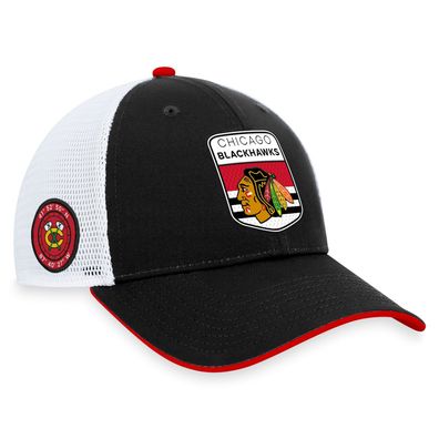 NHL Chicago Blackhawks Cap Baseballkappe Authentic Pro Draft 2023 196755339356