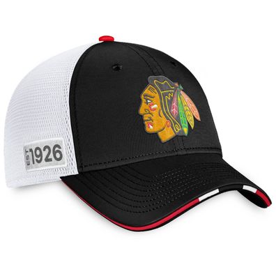 NHL Chicago Blackhawks Cap Baseballkappe Authentic Pro Draft Day 2022 Basecap