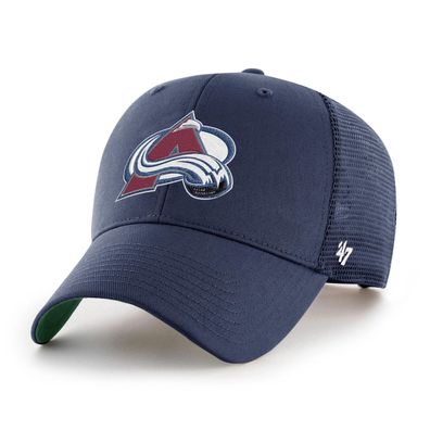 NHL Colorado Avalanche Cap Basecap Baseballcap Branson Trucker 194602375151 Navy