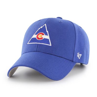 NHL Colorado Avalanche Rockies Cap Basecap Baseballcap MVP Vintage 888442734598 Kappe