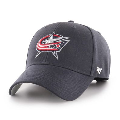 NHL Columbus Blue Jackets Cap Basecap Baseballcap MVP 192309016483 Kappe navy