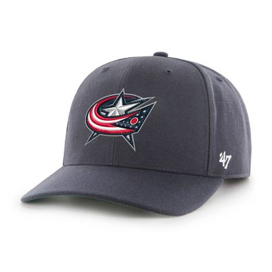 NHL Columbus Blue Jackets Cap Basecap Baseballcap MVP DP 194602375601 Navy Kappe
