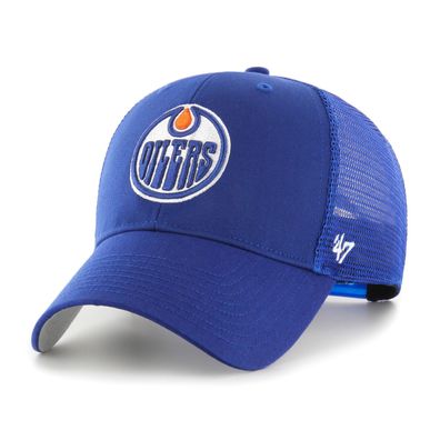 NHL Edmonton Oilers Cap Basecap Baseballcap Branson Trucker 196895629058 Royal
