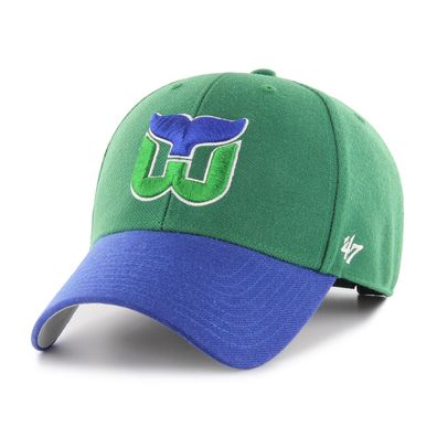 NHL Hartford Whalers Cap Basecap Baseballcap MVP Vintage grün 192309016742 Kappe
