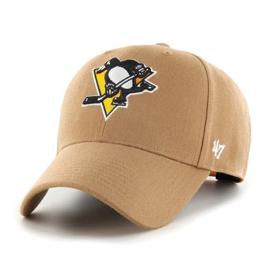 NHL Pittsburgh Penguins Cap Basecap Baseballcap MVP Camel 196002742205 Kappe