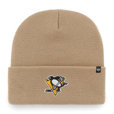 NHL Pittsburgh Penguins Wollmütze Mütze Haymaker 195000784316 Khaki Beanie Hat