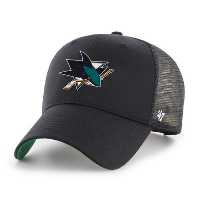 NHL San Jose Sharks Cap Basecap Baseballcap Branson Trucker 194602355733 schwarz