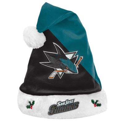 NHL San Jose Sharks Santa Claus Hat Mütze Weihnachtsmann Christmas Football