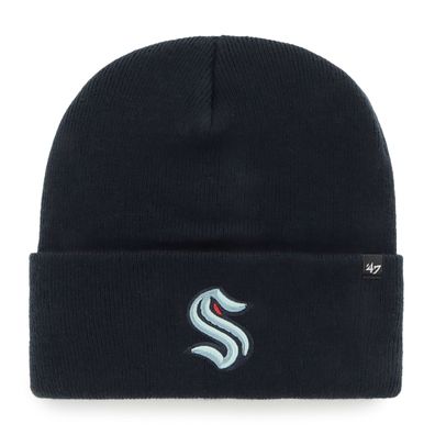 NHL Seattle Kraken Wollmütze Mütze Haymaker navy Knit Beanie Hat