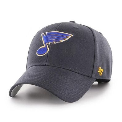 NHL St. Louis Blues Cap Basecap 47Brand Baseballcap MVP navy 191812559777 Kappe