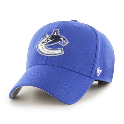 NHL Vancouver Canucks Cap Basecap Baseballcap MVP 194602052175 Kappe royal