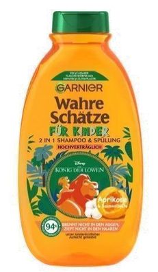 Garnier Kinder Shampoo mit Aprikose und Baumwolle, 300ml