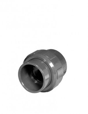 Kupplung m. O-Ring, 16 mm aus PVC