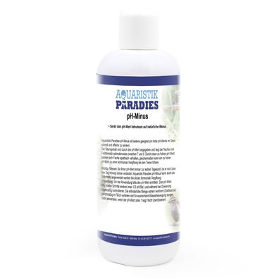 Aquaristik Paradies pH Minus 500 ml (19,90€/1l)