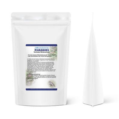 Aquaristik Paradies Teichsalz Winterschutz 500 g (17,80€/1kg)