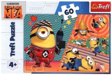 Trefl Puzzle 60 Teile - Lustige Minions, 2024