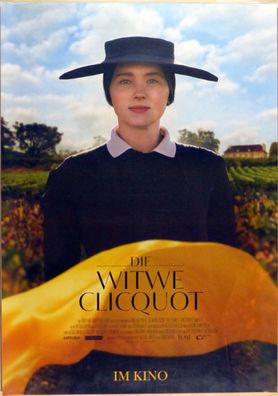 Die Witwe Clicquot - Original Kinoplakat A1 - Haley Bennett Tom Sturridge- Filmposter