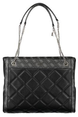 GUESS Katey Girlfriend Damen Designer Tasche Schwarz