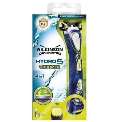 Wilkinson Sword Hydro 5 Groomer Maszynka do golenia z wymiennymi ostrzami dla mÄ?Å¼cz