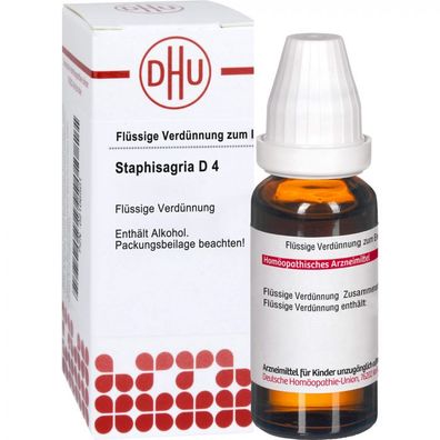 Staphisagria D 4