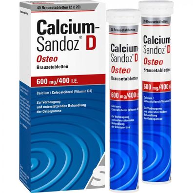 Calcium-Sandoz D Osteo Brausetabletten