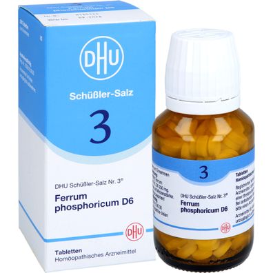 Biochemie DHU 3 Ferrum phosphoricum D 6 Tabl