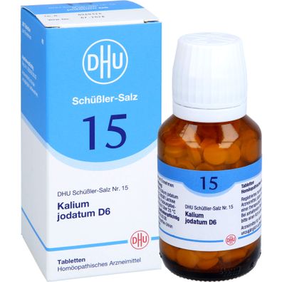 Biochemie DHU 15 Kalium jodatum D 6 Tabl