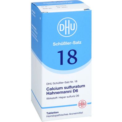 Biochemie DHU 18 Calcium sulfuratum D 6 Tabl