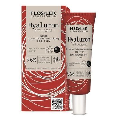 Flos-Lek Hyaluron Anti-Aging Augencreme 30 ml