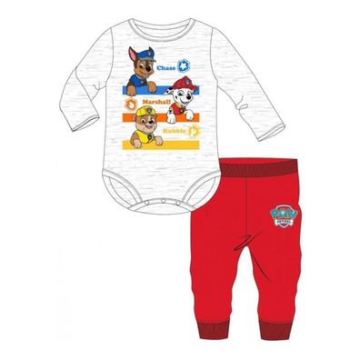 Baby-Set für Jungen – Body und Hose Motiv PAW Patrol "Chase, Marshall,