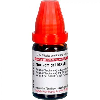 NUX VOMICA LM XVIII