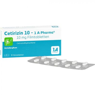 Cetirizin 10 - 1 A Pharma