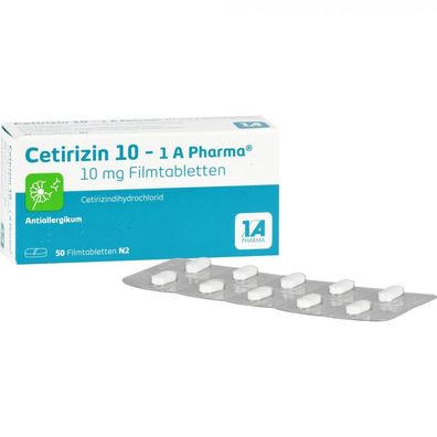 Cetirizin 10 - 1 A Pharma