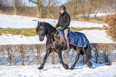 Bucas Riding - Ausreitdecke Nierendecke - wasserdicht - Größe: S