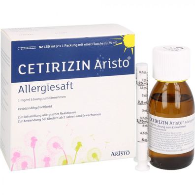 Cetirizin Aristo Allergiesaft 1 mg/ml